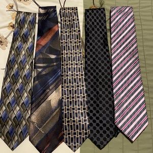 Lot of Five Mens Ties